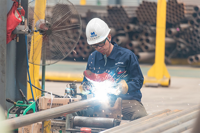 河间网架焊接车间